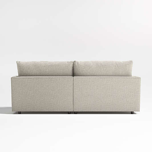 Lounge Deep 2-Piece Small Space Sectional Sofa