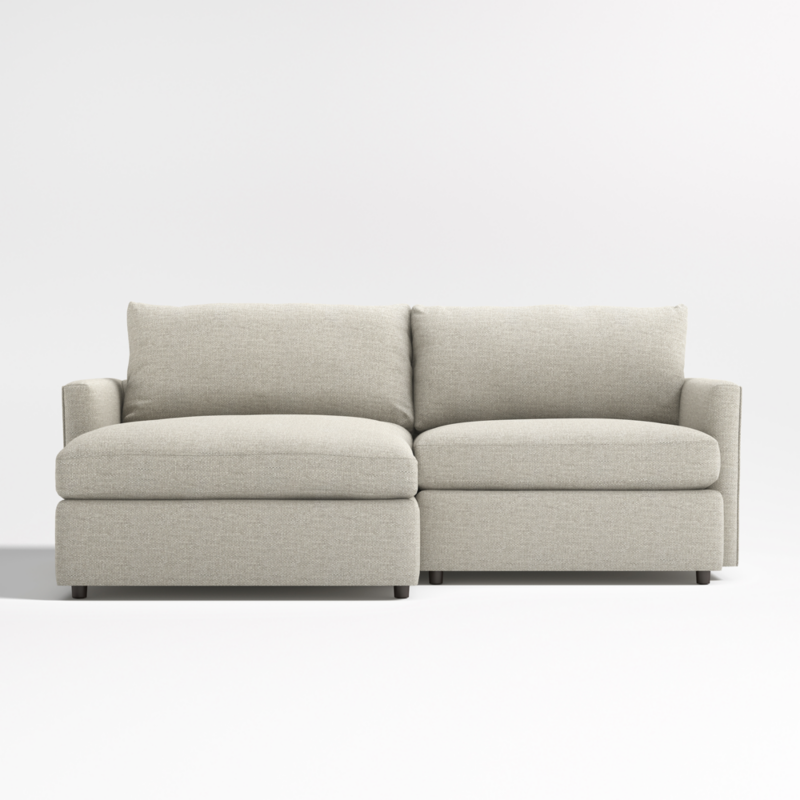 Lounge Deep 2-Piece Small Space Sectional Sofa with Chaise Lounge - image 0 of 14