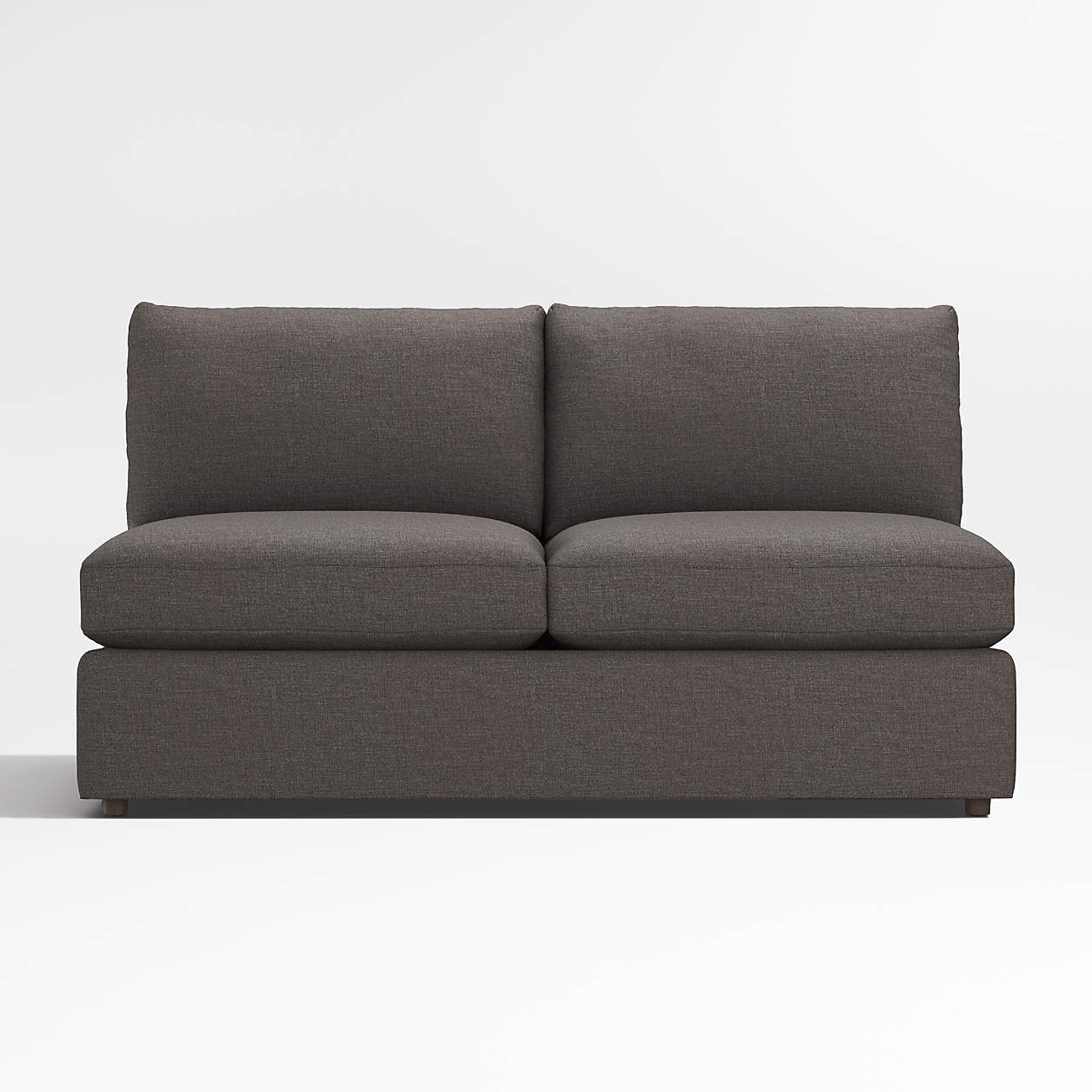 Lounge Deep Armless Loveseat Crate & Barrel