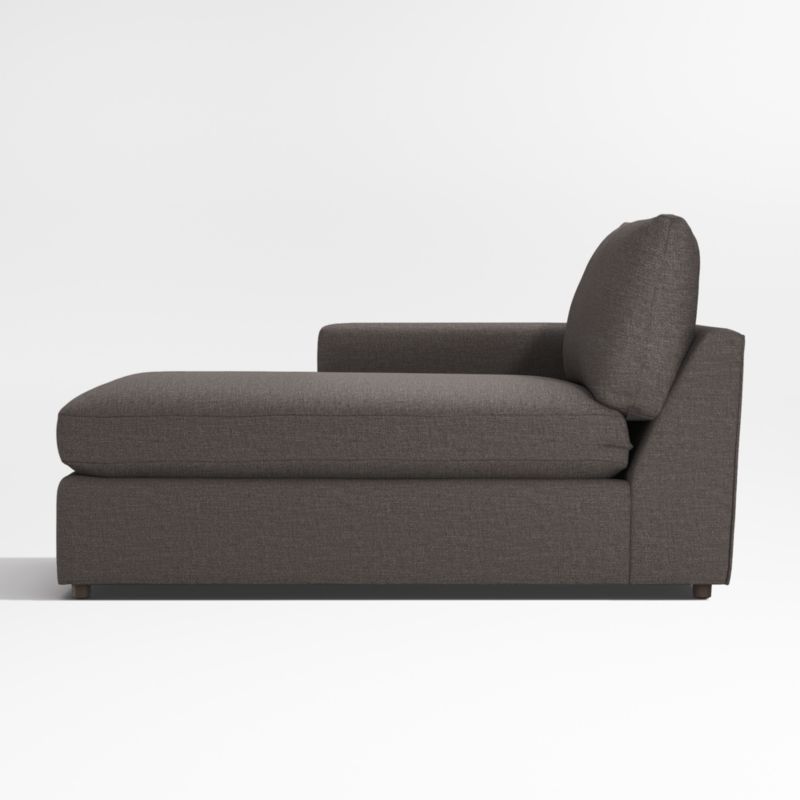 Lounge Deep Left Arm Chaise Lounge Crate & Barrel