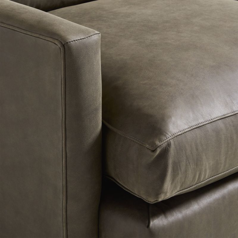 Lounge Leather 3-Piece Sectional Sofa - image 2 of 3