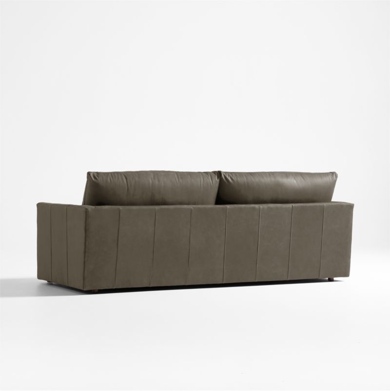 Lounge Deep Leather Sofa 93" - image 6 of 9