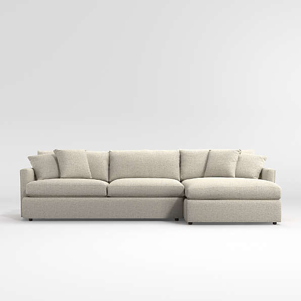Lounge Sectional Sofa Collection, Crate And Barrel Sectional Sofa Clips