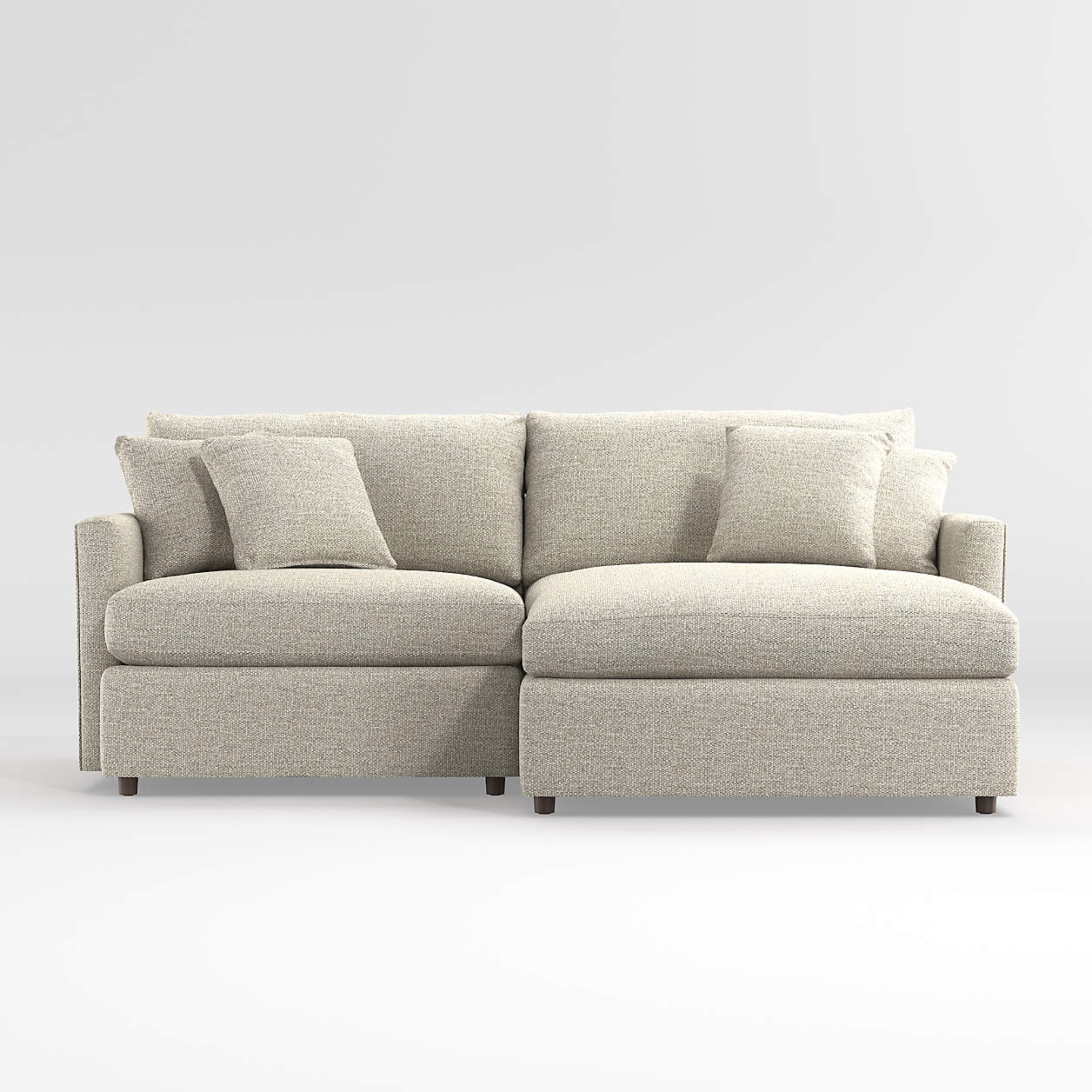 Lounge Deep 2Piece Sectional Sofa + Reviews Crate & Barrel