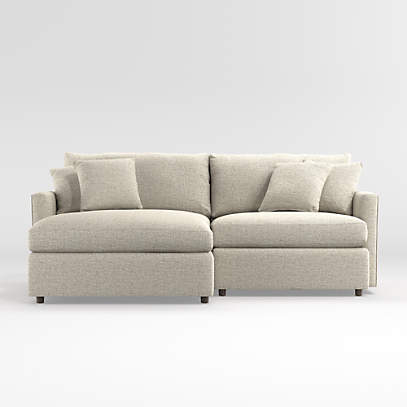 Lounge 2 Piece Small Space Sectional, Sectional Sofas For Small Spaces Canada