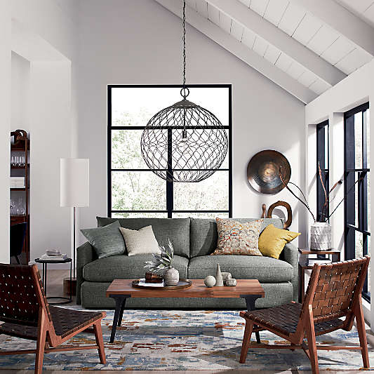 Lounge Deep 2-Piece Sectional Sofa with Extra Wide Chaise Lounge