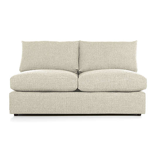 Lounge Deep Armless Loveseat Sectional Piece