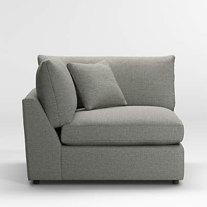 crate and barrel lounge ii double chaise