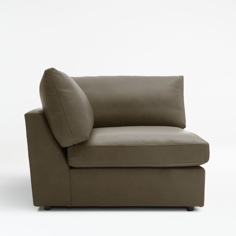 Lounge Deep Leather Corner Chair - image 0 of 2