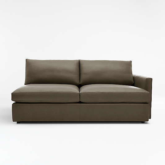 Lounge Deep Leather Right Arm Sofa