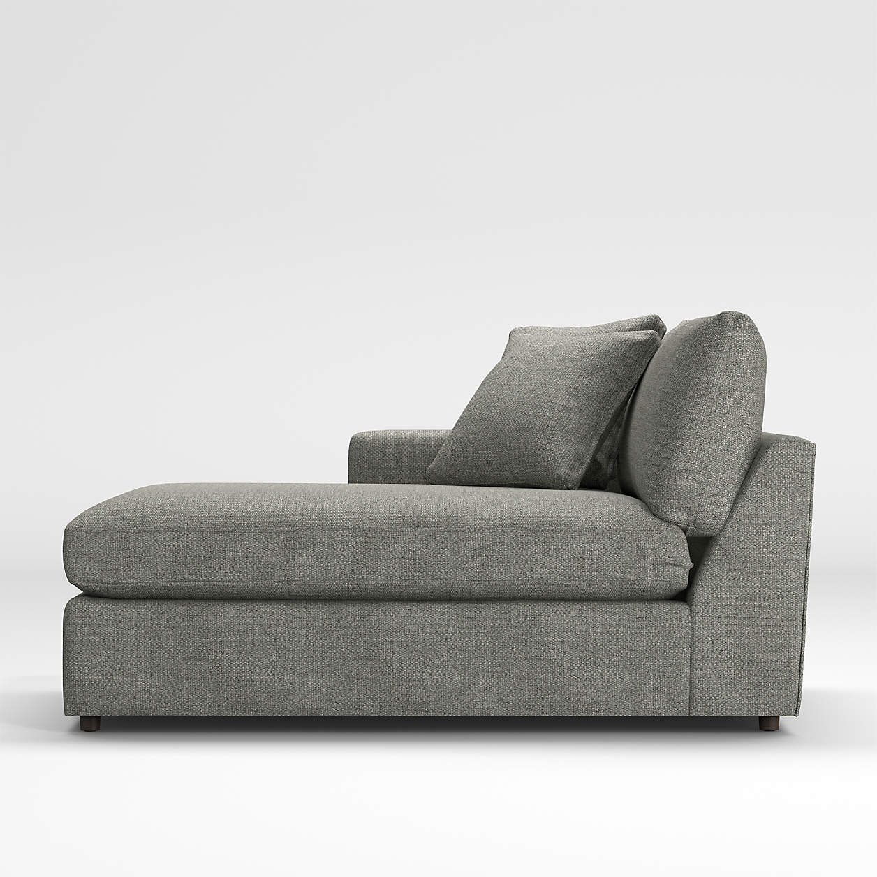 Lounge Left Arm Chaise Lounge + Reviews Crate and Barrel