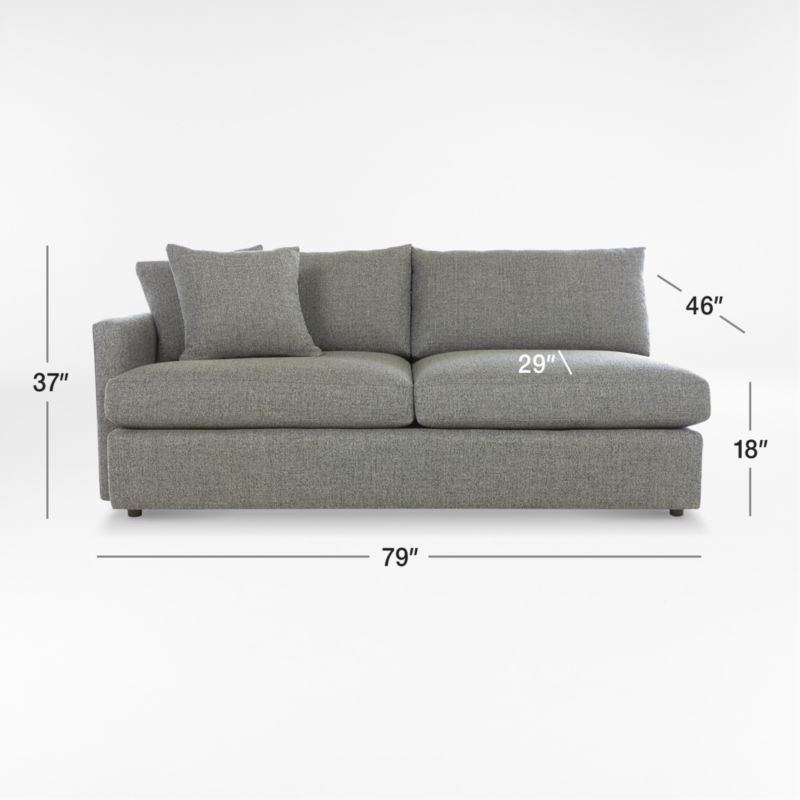 View Lounge Deep Left Arm Sofa - image 2 of 4