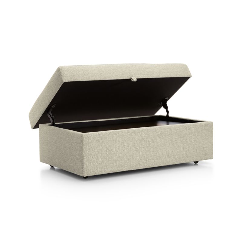 Lounge Storage Ottoman with Tray - image 9 of 10