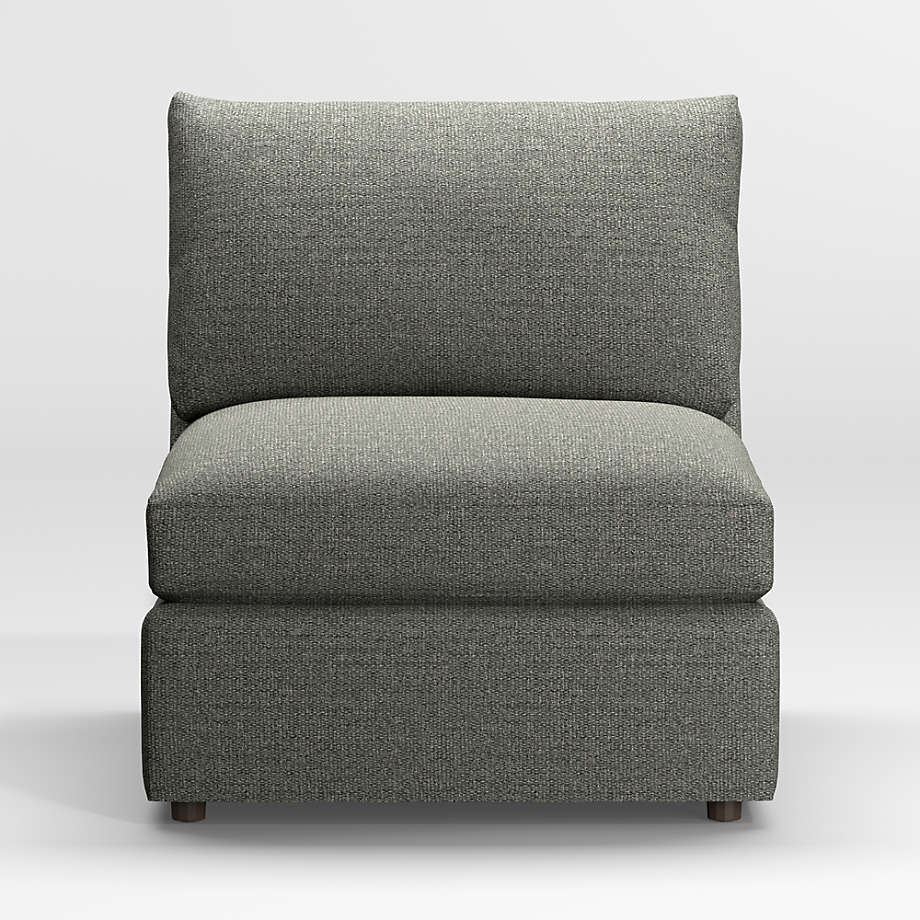 Crate and barrel armless shop chair