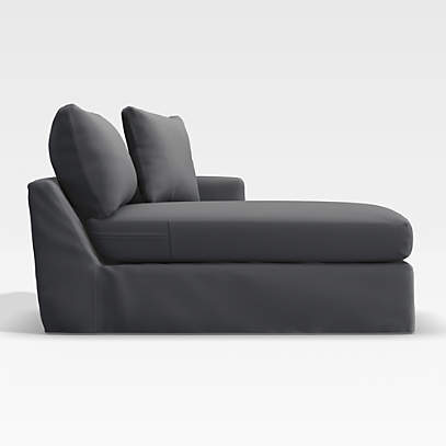 chaise lounge slipcover with arms