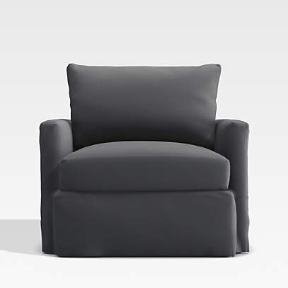 crate and barrel swivel chair slipcover