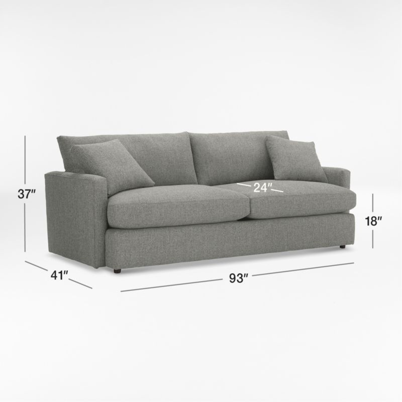 View Lounge Sofa 93" - image 3 of 7