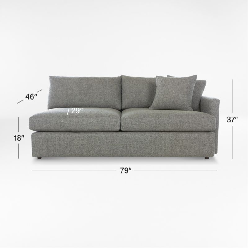 View Lounge Deep Right Arm Sofa - image 2 of 2