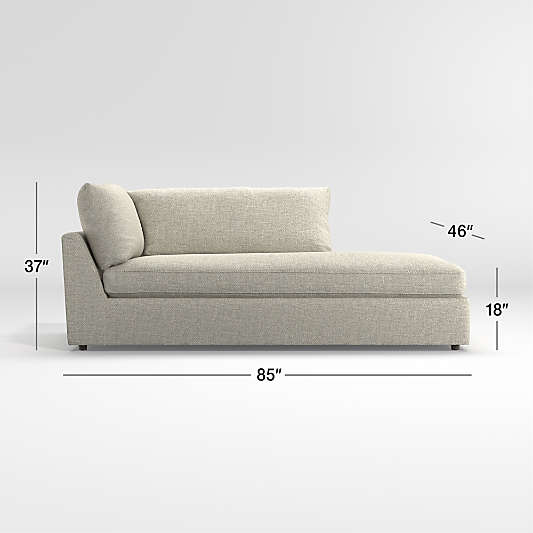 Lounge Deep Right-Arm Corner Bumper Sectional Piece