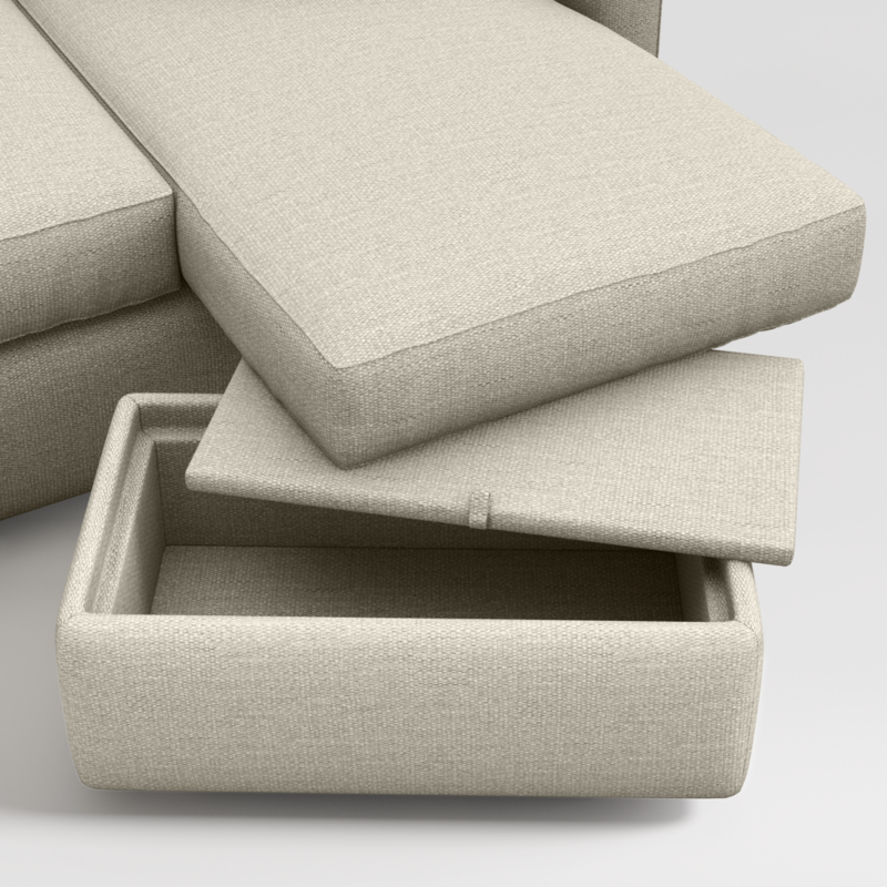 Lounge Deep 93" Reversible Storage Chaise Lounge Sectional Sofa - image 13 of 14