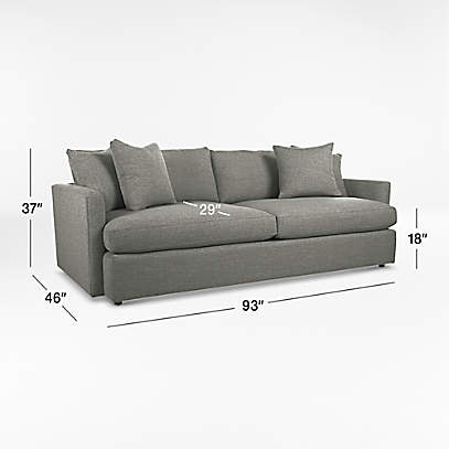 Lounge Deep Bench Sofa 93