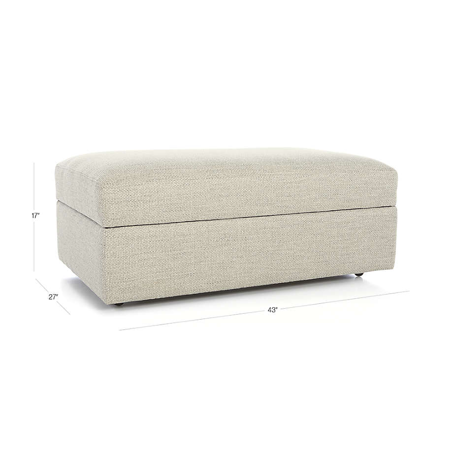 View Lounge 43" Storage Ottoman - image 4 of 10