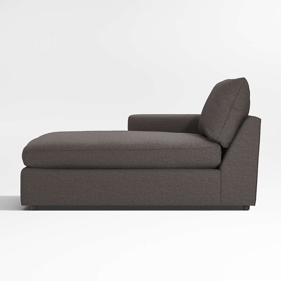Lounge Left Arm Chaise + Reviews Crate & Barrel