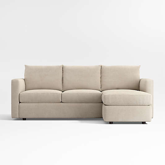 Lounge 93" Reversible Storage Chaise Lounge Sectional Sofa