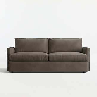 Domingo Leather Reclining Accent Chair with Wood Frame