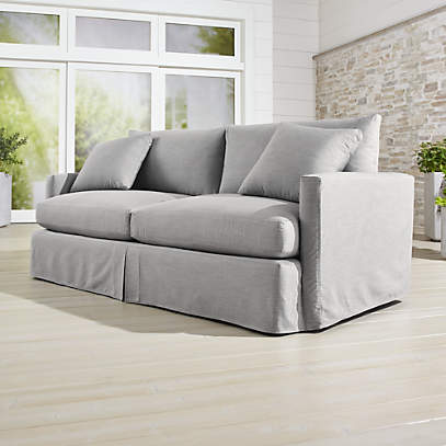 Slipcover Only For Lounge Outdoor 83, Indoor Outdoor Fabric Slipcovers For Sofas