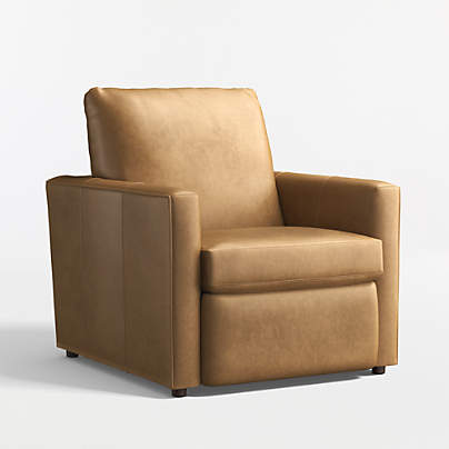 Lounge 34" Leather Power Recliner Chair