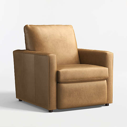 Lounge 34" Leather Power Recliner Chair