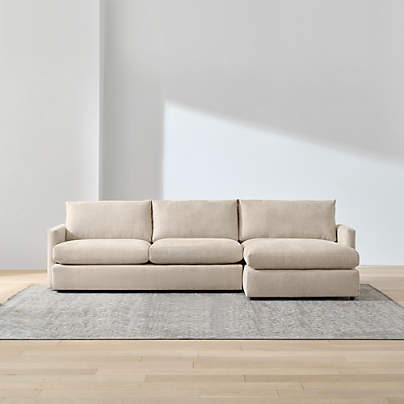 Lounge 2-Piece Sectional Sofa with Chaise Lounge