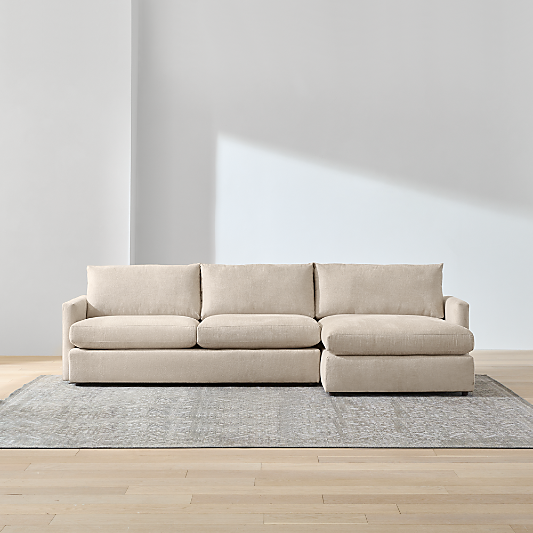 Lounge 2-Piece Sectional Sofa with Chaise Lounge