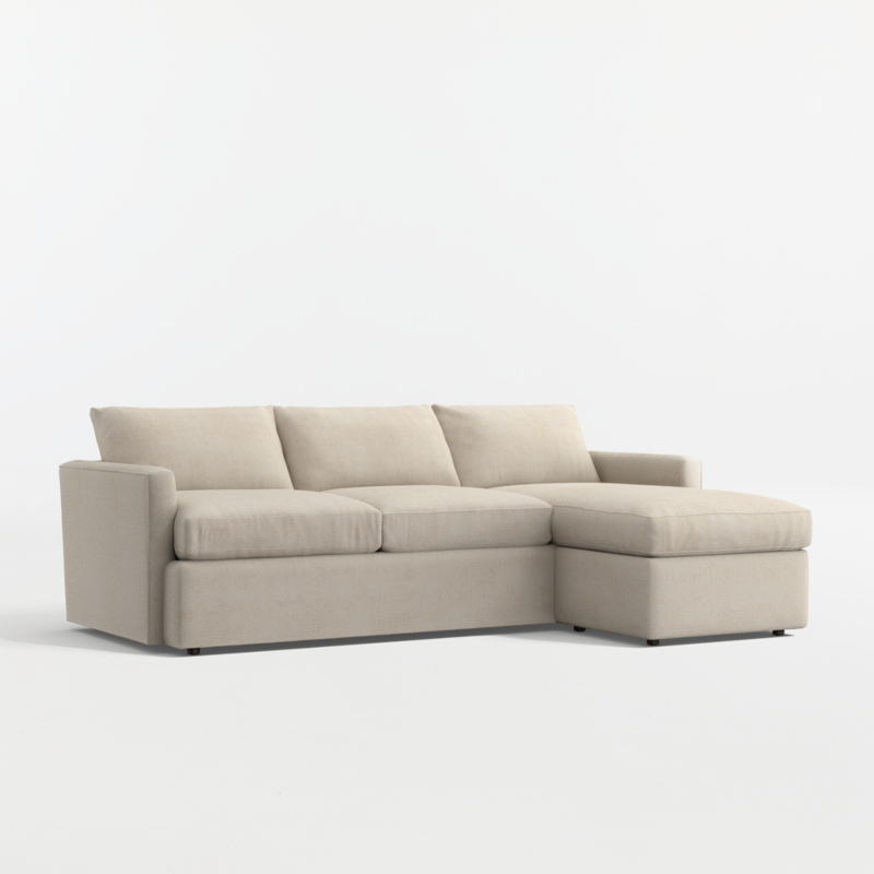 Lounge 93" Reversible Storage Chaise Lounge Queen Sleeper Sectional Sofa - image 7 of 10