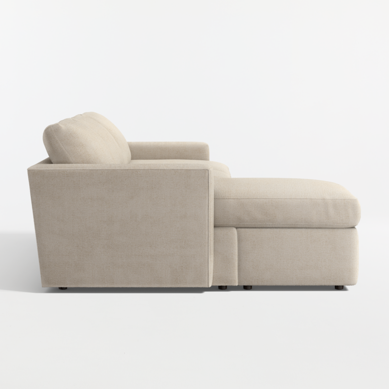 Lounge 93" Reversible Storage Chaise Lounge Queen Sleeper Sectional Sofa - image 9 of 10