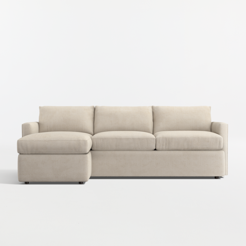 Lounge 93" Reversible Storage Chaise Lounge Queen Sleeper Sectional Sofa - image 0 of 10