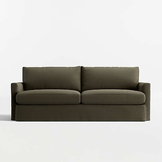 Lounge 73" Slipcovered Apartment Sofa