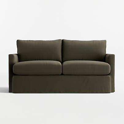 Lounge 73" Slipcovered Apartment Sofa