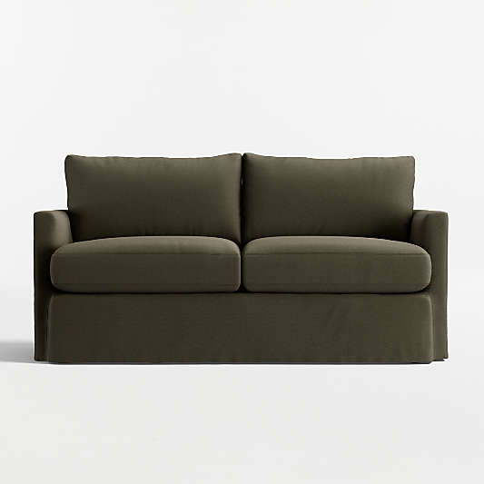 Lounge 73" Slipcovered Apartment Sofa