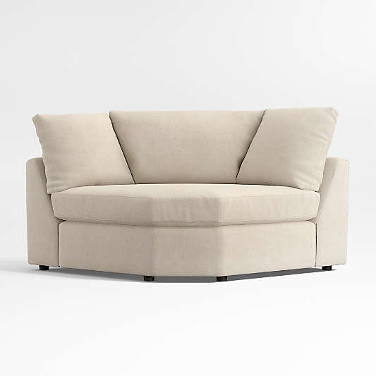 Lounge Wedge Chair Sectional Piece
