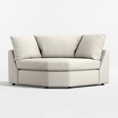 Lounge Wedge Chair Sectional Piece
