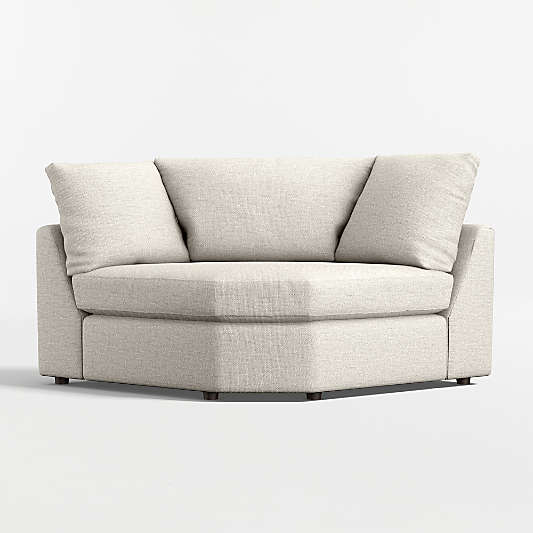 Lounge Wedge Chair Sectional Piece