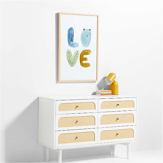 Love Large Framed Wall Art Print