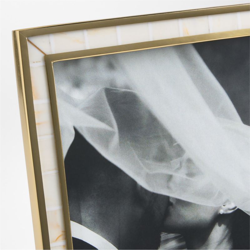 Love Story Ivory and Gold Resin 8"x10" Picture Frame by Laura Harrier and Tiffany Howell - image 4 of 7