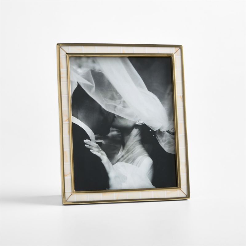 Love Story Ivory and Gold Resin 8"x10" Picture Frame by Laura Harrier and Tiffany Howell - image 5 of 7