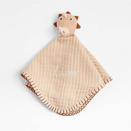 Dinosaur Lovey and Baby Stroller Blanket Gift Set