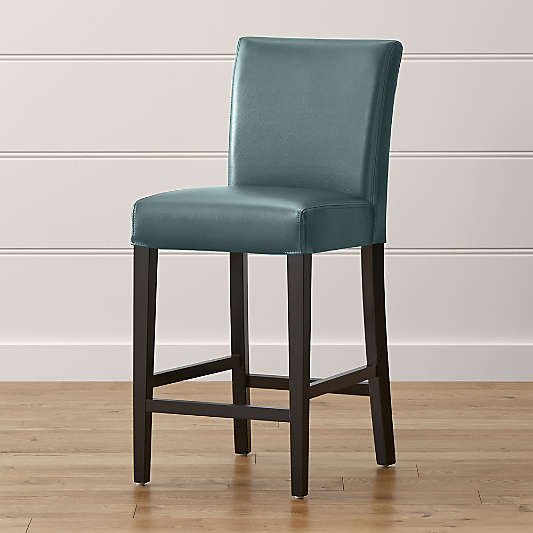 Lowe Ocean Leather Counter Stool