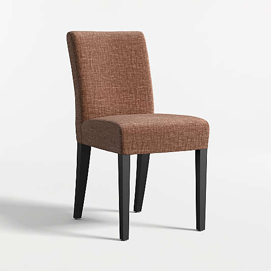 Lowe Doux Sienna Upholstered Dining Chair with Ebony Wood Legs