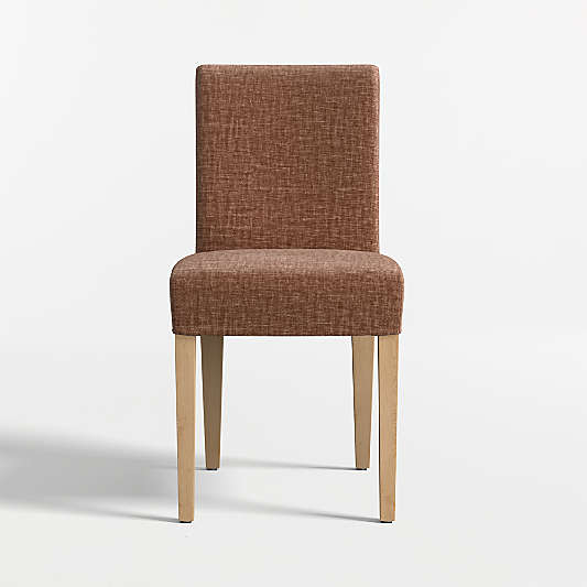 Lowe Doux Sienna Upholstered Dining Chair with Natural Wood Legs